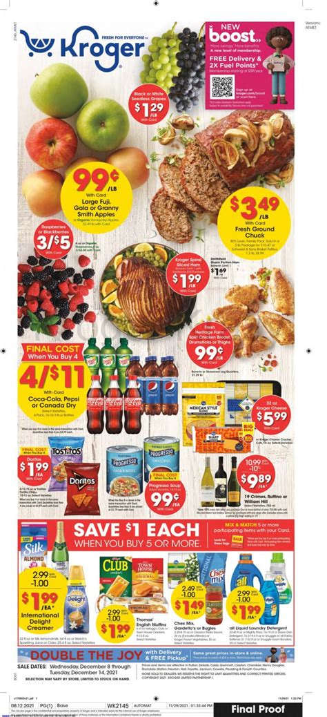 Kroger Weekly Ad (12/11/24 – 12/17/24) Early Preview